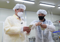 최기문 영천시장, 경북햇살농원영농조합법인 현장 방문