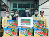 영천지역 사회단체, 초복 맞아 경로당에 수박 전달 훈훈