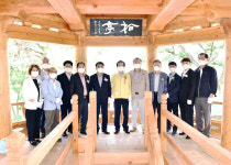 문경시, 송정폭포에서 더위 날려요!…송정산 산책로 조성사업 준공