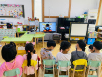 경산소방서, 서부유치원 대상 비대면 소방안전교육