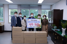 NH농협은행 의성군지부, 지역아동센터에 양파빵 전달