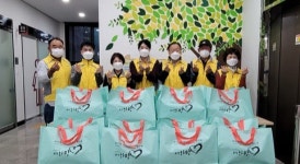 영주시 하망동 지역사회보장협의체, 취약계층 추석 맞이 선물꾸러미 전달