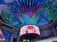 화려한 경관조명 입힌 안동구시장 랜드마크 도약…디자인 사업 마무리 전격 운영