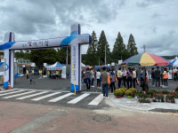 [르포] 영덕 임시시장 개장 첫날 다녀와보니