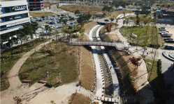 예천 신도시 실개천 도심 힐링 공간 호평일색