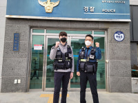 칠곡 경찰관들 신속 대응으로 70대 노숙인 생명 구해