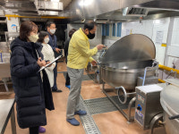 영천교육청, 학교 급식소 가스 화재 예방 특별점검 실시