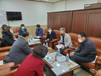 봉화군의회, 농산물종합산지유통센터 운영 정책개발용역 간담회