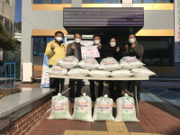 문경시 점촌시민교회, 점촌1동에 설 맞이 사랑의 쌀 기탁