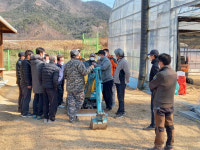 군위군 농업기술센터, 임대농기계 안전사용 의무 교육