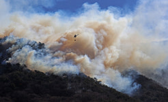 [포토] 대구 달성 가창면 용계리·오리마을 산불 진화 작업