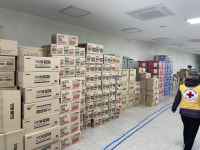 [르포] 이재민 임시 보호시설 울진국민체육센터 가보니