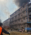 경북 군위 돼지농장서 화재…돼지 650여 마리 폐사