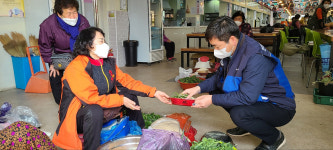 한수원 월성원자력본부, 경주 양남면 전통시장 장보기 행사