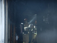 심야 구미 구평동 15층 아파트 화재…1명 부상