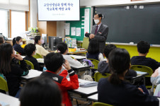 안동 풍천풍서초, 교단 지원 학교장 수업 지원 나서