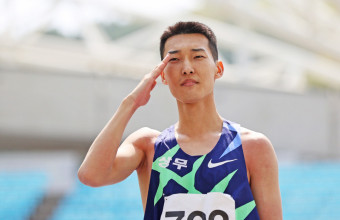 [포토] 우상혁, 2m30으로 전국종별육상경기선수권대회 우승