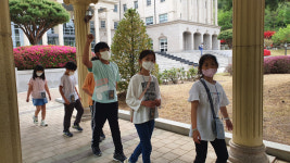 의성 안계초, 대구·경북영어마을 원어민 교사와 함께하는 영어체험 활동