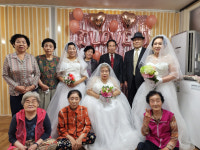 대한노인회 경산시지회, 어르신 10명 대상 5월의 신부 리마인드 웨딩 촬영