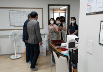 경산 하양호반써밋더퍼스트아파트 경로당 개소…어르신들 여가·쉼터 제공