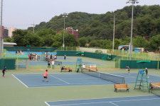 제12회 구미새마을배 전국동호인테니스대회 둘째 날 열띤 경기