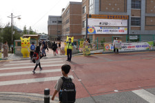 안동 풍천풍서초 학부모회, 안전한 등굣길 교통 캠페인 실시