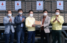 우지원 대영농원 대표, 영천시에 구운계란 1500판 기탁