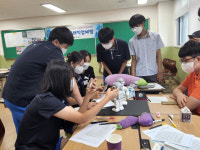 안동풍천중, 교실에서 만나는 4차산업 창의융합캠프 호응