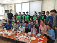 (사)그린나래 봉사회, 포항 연일읍 경로당 삼계탕 나눔봉사
