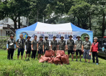 문경시·대한민국특전사동지회 문경지회, 진남교 일원 수중정화 활동