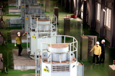 [포토] 집중호우 대비 대구 월성빗물 펌프장 상시점검