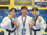 영천시청 태권도단 강보라·강미르 자매, 이스라엘오픈국제대회 동반 금메달