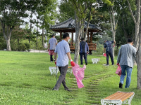 경산시 진량읍 이장협의회, 토산지·진량 근린공원 일원 환경정화 활동