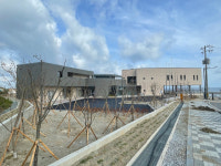 울진군 죽변면사무소 신청사 가을비에 물난리