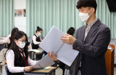 [포토] 수능 전 마지막 모평