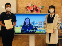 영천 포은고 김회성·조정혜 학생, 경북학생영상제 금상 수상
