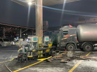 대구 서구 LPG 가스충전소 폭발 추정 화재…충전소 관계자 등 8명 부상