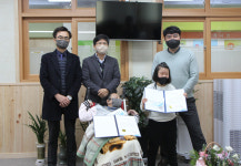포스코휴먼스, 포항명도학교 With Dream 장학생에 장학금 전달
