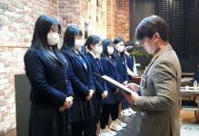 포항송림로타리클럽, 청소년보호 육성 장학금 150만원 전달