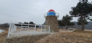 상주 경천섬, 강돌 활용 거북·등대 등 특색있는 조형물 조성