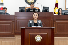 장윤영 대구 북구의원 5분 발언…의무적인 공중화장실 안전장치 설치 촉구