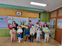 청도군 남성현초, 전교생 대상 교통안전 캠페인 실시