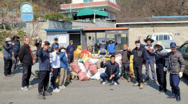 영천시 화남면 사천2리, 마을 환경정화 활동 실시