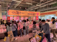 영주시, 메가마트 영주 한우데이 마련…7일까지 최대 반값 할인
