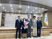 칠곡군, 모범 주민 표창…남원리 노인회 박지희 총무