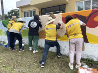 경일대 투비 이노베이터, 울진군에 친환경 벽화 자원봉사…지역 상생 힘써