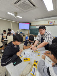 의성중학교, 포항공대 연계 교육프로그램 스마트 반도체 나노과학실 호응