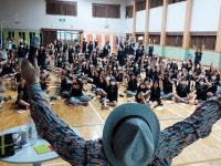 경산 삼성현중, 학교로 찾아가는 작가와의 만남 고정욱 작가 특강
