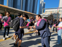 구미 해마루중, 전교생 대상 학교폭력 및 교권보호 캠페인 펼쳐