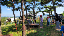 한국숲유치원협회 경북지회 경산분회, 숲으로 가자 가족애 숲 행사 개최